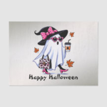 Halloween Cute Stylish Witch Ghost Coffee Cup