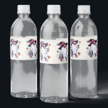 Halloween Cute Stylish Witch Ghost Coffee Cup Water Bottle Label<br><div class="desc">Halloween Cute Stylish Witch Ghost Coffee Cup Water Bottle Label. Easy to be customised to your preference. Great for parties,  kids and celebrations. Matching items available. Happy Halloween.</div>