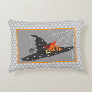 Halloween Cute Witch Hat Decorative Cushion