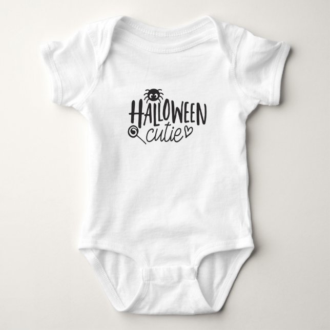 Halloween Cutie Baby Bodysuit (Front)