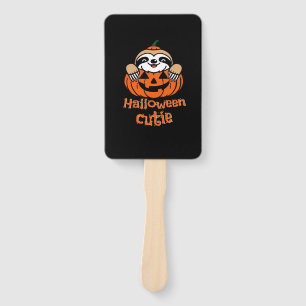 Halloween cutie sloth Essential T-Shirt Hand Fan