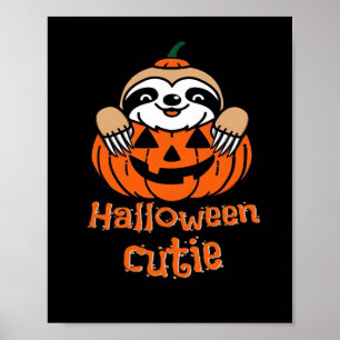 Halloween cutie sloth Essential T-Shirt Poster