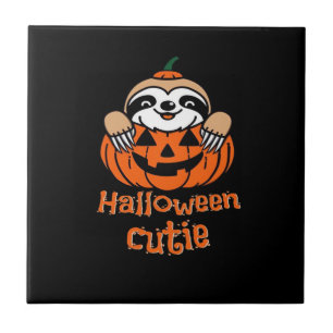 Halloween cutie sloth Essential T-Shirt Tile