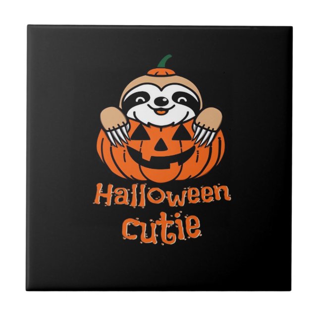 Halloween cutie sloth Essential T-Shirt Tile (Front)