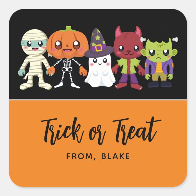 Halloween Cutie Stickers (Front)