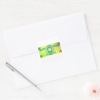 Halloween Cyclops Dollar Square Sticker