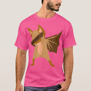 Halloween Dabbing Bat Cute Funny Kids T shirt