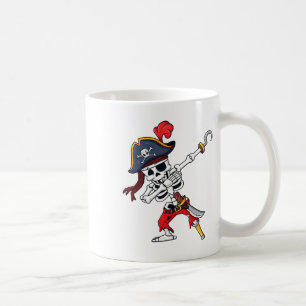 Halloween Dabbing Pirate Skeleton Fun Dab Boys Gir Coffee Mug