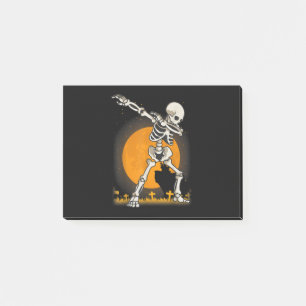 Halloween Dabbing Skeleton Costume Post-it Notes
