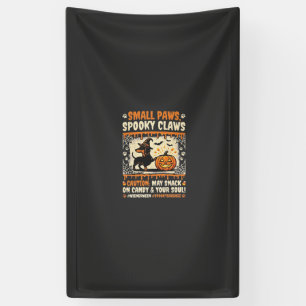 Halloween Dachshund Spooky Warning Banner