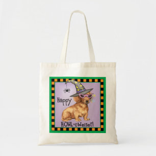 Halloween Dachshund Tote Bag