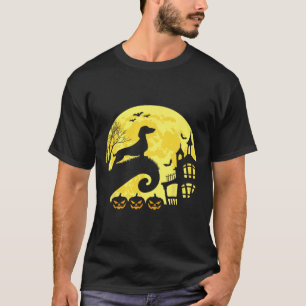 Halloween Dachshund Weenie Wiener Moonshine Sausag T-Shirt