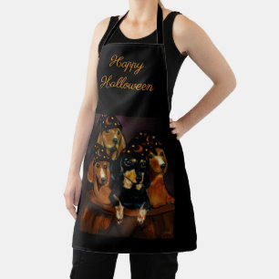 Halloween Dachshunds Apron
