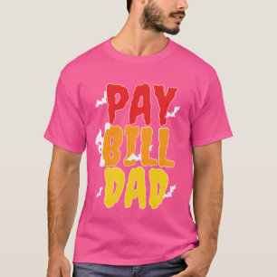 Halloween Dad Family Party Funny Mens Halloween bo T-Shirt