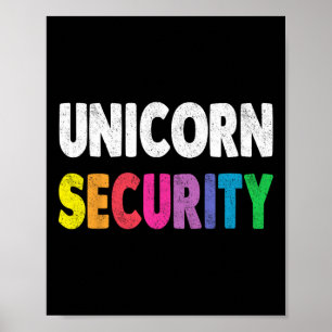 Halloween Dad Mum Daughter Adult Costume Unicorn S Poster