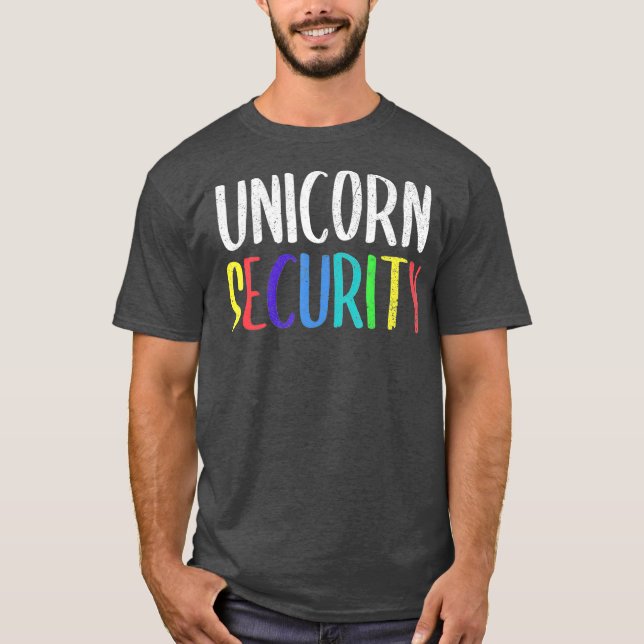 Halloween Dad Mum Daughter Adult Costume Unicorn T-Shirt (Front)