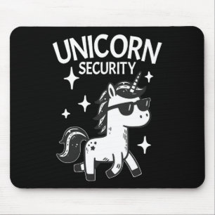 Halloween Dad Mum Daughter Parents Costume Unicorn Mouse Pad
