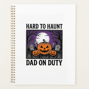 Halloween Dad Shirt Hard To Haunt Funny Father Des Planner