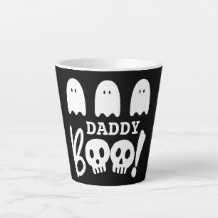 Halloween Daddy Boo Spooky Ghost Latte Mug