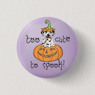 Halloween Dalmatian 3 Cm Round Badge