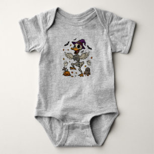 Halloween Dance Duck Baby Bodysuit