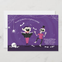 Halloween Dance Party Invitation