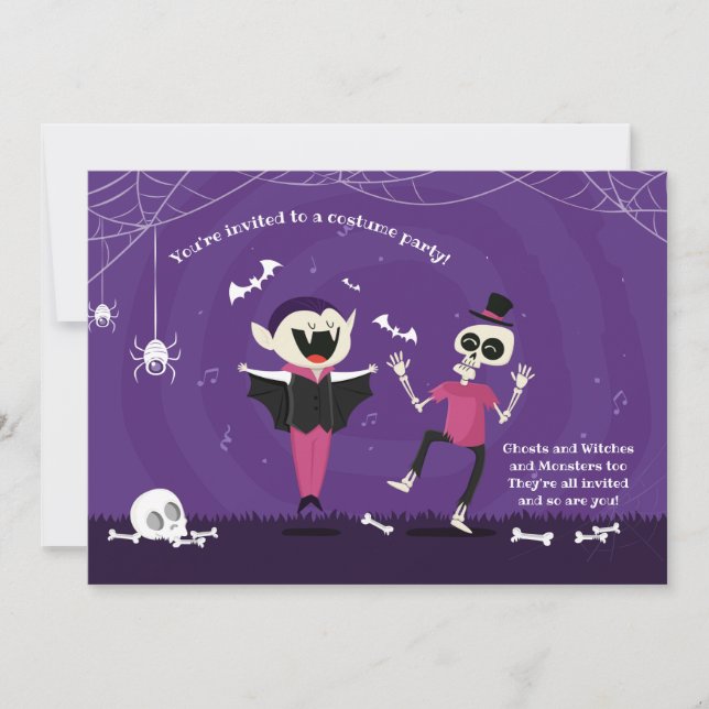 Halloween Dance Party Invitation (Front)