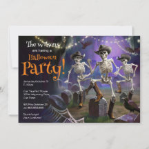 Halloween Dance Party, Line Dancing Skeletons