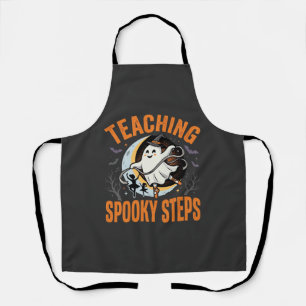 Halloween Dance Teacher Spooky Steps Apron