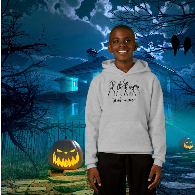 Halloween Dancing Skeleton Strike A Pose Funny (Creator Uploaded)