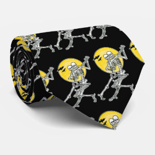 Halloween Dancing Skeletons Tie