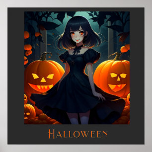 HALLOWEEN DARK VAMPIRE PRINCESS POSTER