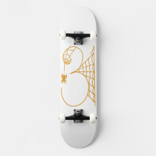 Halloween Day 31 Spider Webs Skateboard