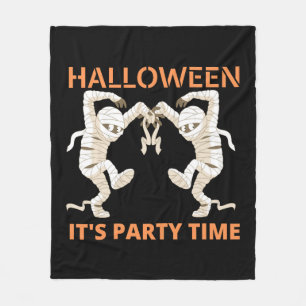 Halloween day fleece blanket