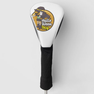 halloween day golf head cover