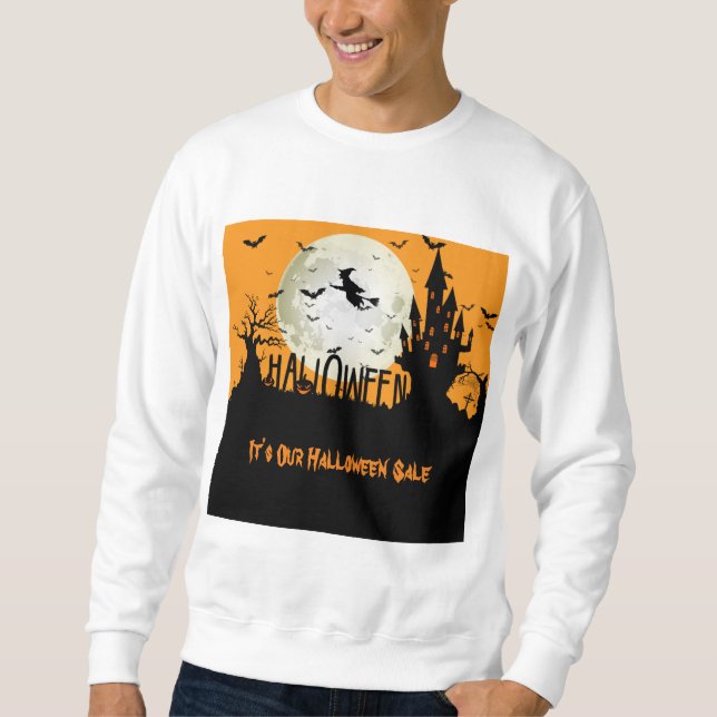  Halloween Day Man T-Shirt	 Sweatshirt (Front)