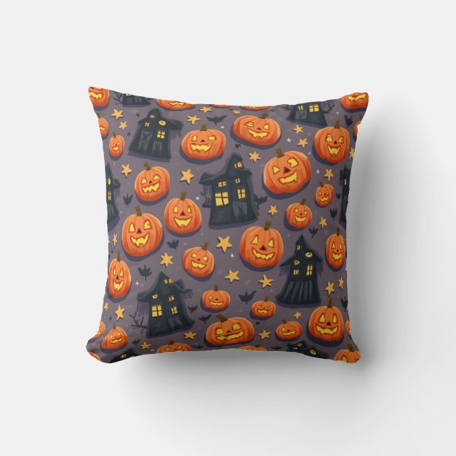 Halloween day pillow cushion (Front)