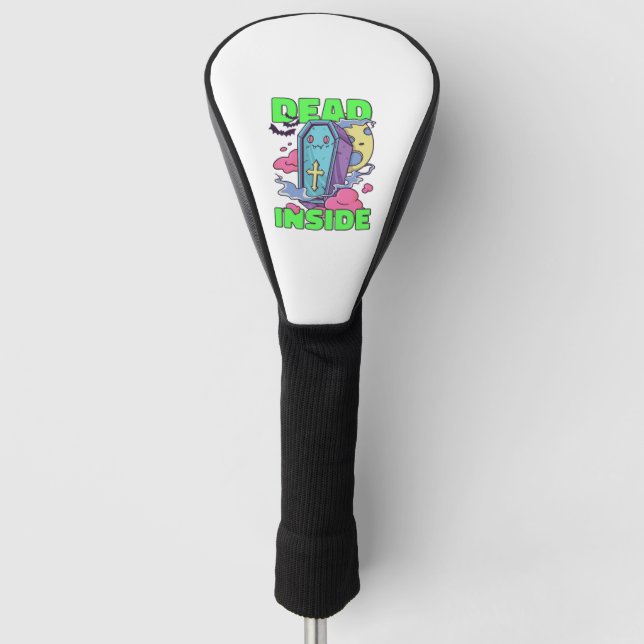 Halloween Dead Insides Halloween Corpse Coffin Golf Head Cover (Front)