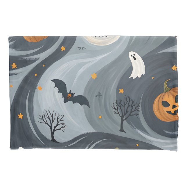 Halloween Death Night Pillowcase (Front)