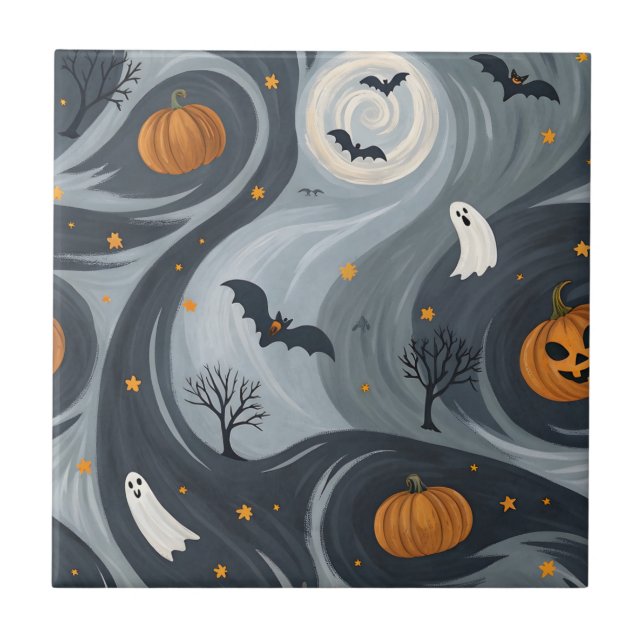 Halloween Death Night Tile (Front)