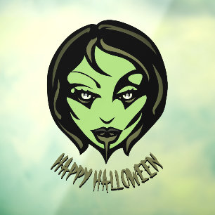 Halloween Decals Personalised Zombie Window Decal