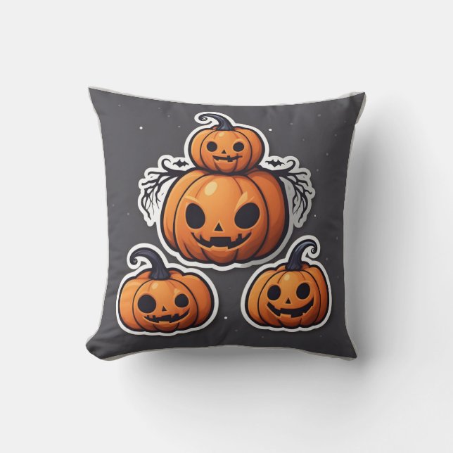 halloween decor design cushion (Front)