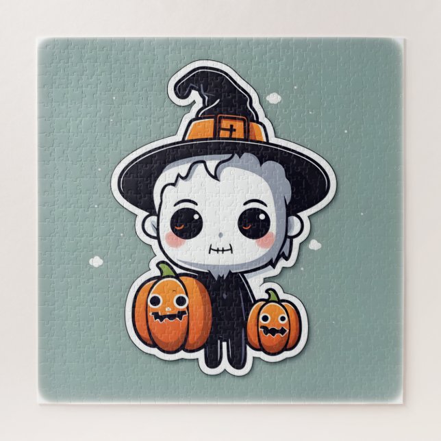 Halloween decor design jigsaw puzzle (Vertical)