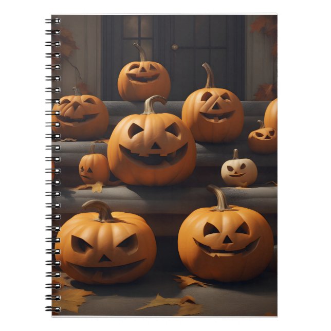 halloween decor design notebook (Front)
