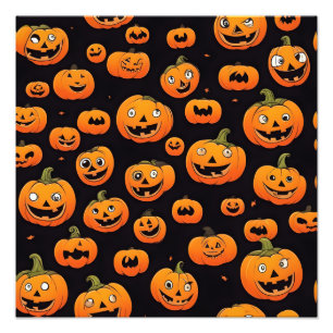 halloween decor design photo print