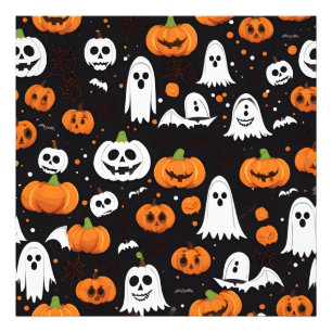 halloween decor design photo print