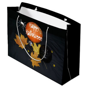 Halloween decor large gift bag