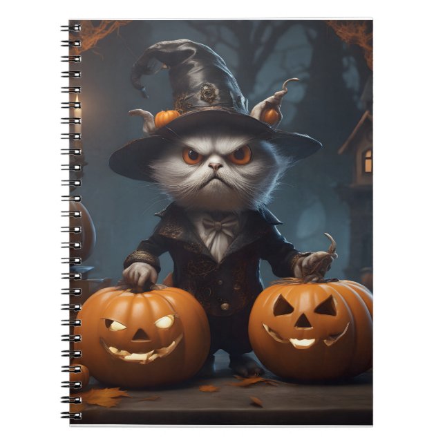 halloween decor notebook (Front)