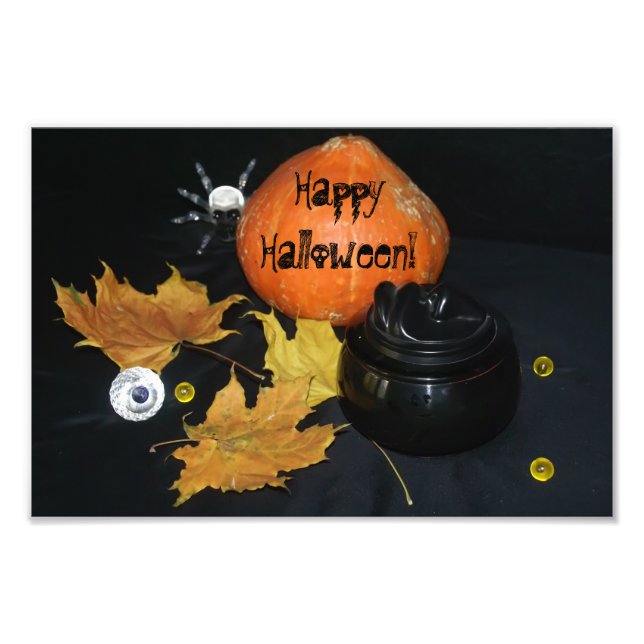 Halloween decor photo print (Front)