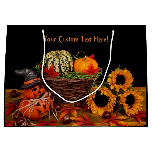 Halloween Decorations custom gift bag (Front)